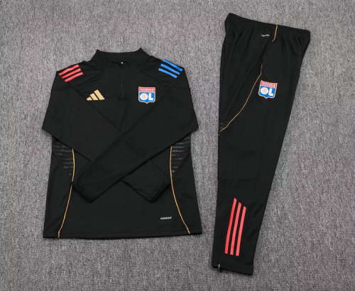 25-26 Lyon Long sleeves Training Soccer Suit