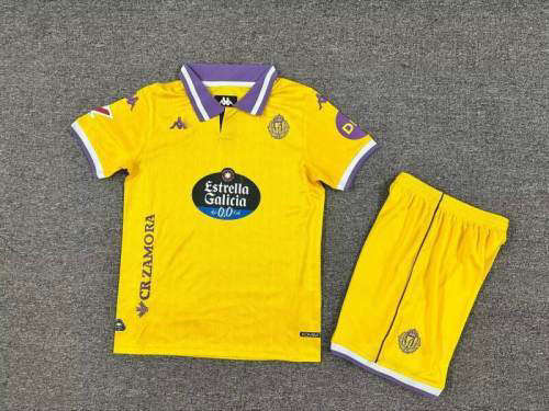 25-26 Real Valladolid Third Kids Cheap Soccer Jerseys