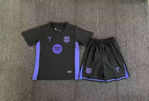 25-26 Barcelona Kids Cheap Soccer Jerseys