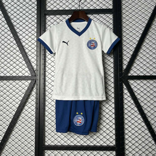 25-26 Bahia Home Kids Cheap Soccer Jerseys