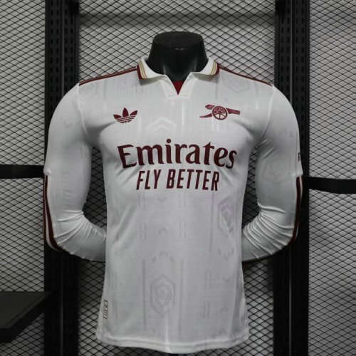 25-26 Arsenal Third Player Version Cheap Soccer Jerseys 