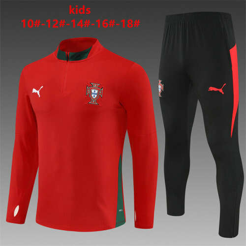 2025 Portugal Kids Long Sleeve tracksuit
