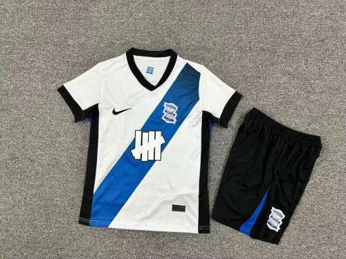 25-26 Birmingham City Away Kids Cheap Soccer Jerseys