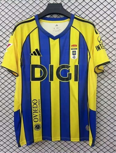 25-26 Oviedo Away Cheap Soccer Jerseys 