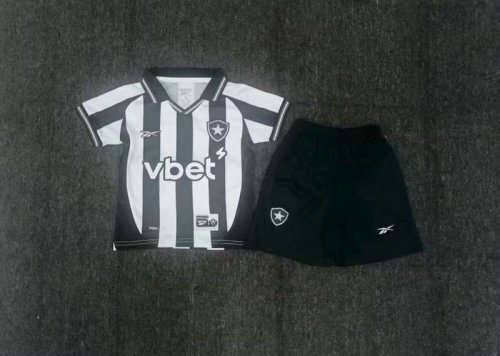 25-26 Botafogo Home Kids Cheap Soccer Jerseys