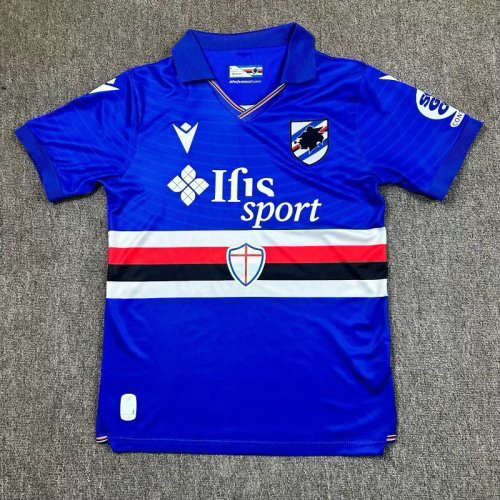 25-26 Sampdoria Home Cheap Soccer Jerseys
