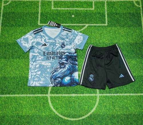 25-26 Real Madrid Special Kids Cheap Soccer Jerseys