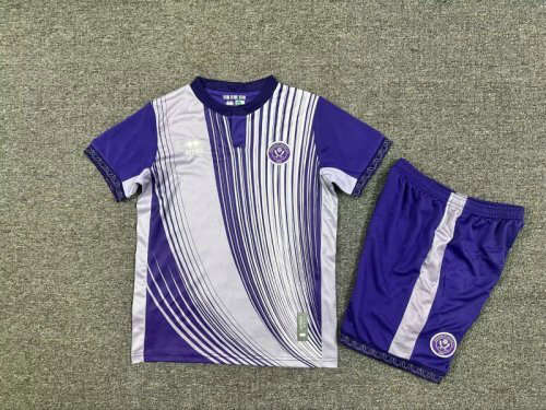 25-26 Sheffield United Third Kids Cheap Soccer Jerseys