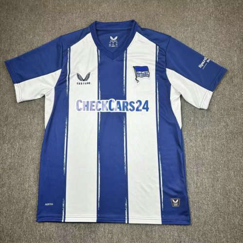25-26 Hertha Home Cheap Soccer Jerseys 