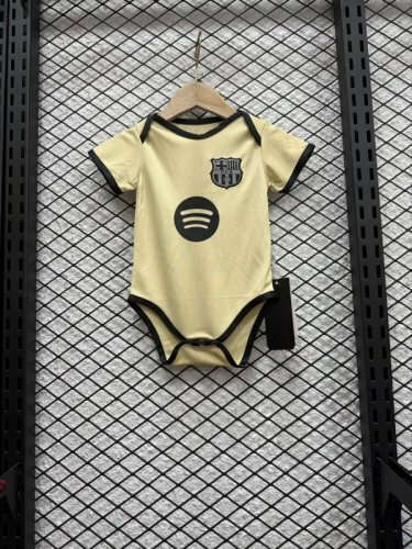 25-26 Barcelona Away Cheap Soccer Jerseys