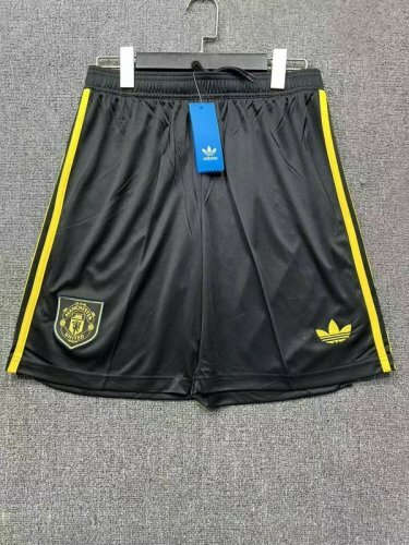 25-26 Man United Third Soccer Shorts 