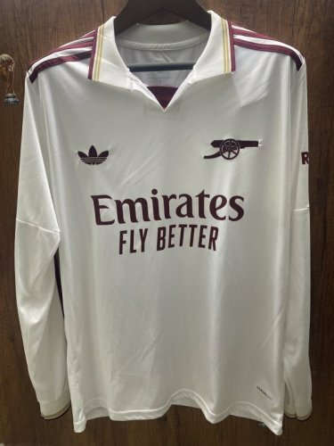 25-26 Arsenal Third Long Sleeve Cheap Soccer Jerseys