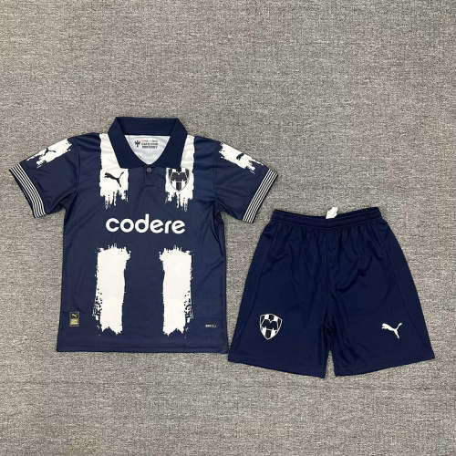 25-26 Monterrey Special Kids Cheap Soccer Jerseys