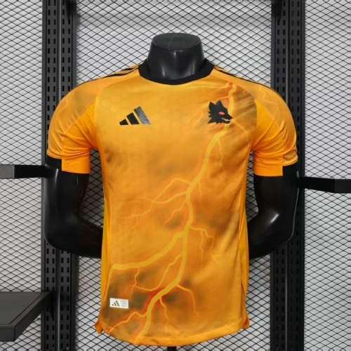 25-26 Roma Away Player Version Cheap Soccer Jerseys 