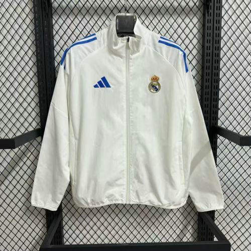 25-26 Real Madrid Windbreaker Jackets