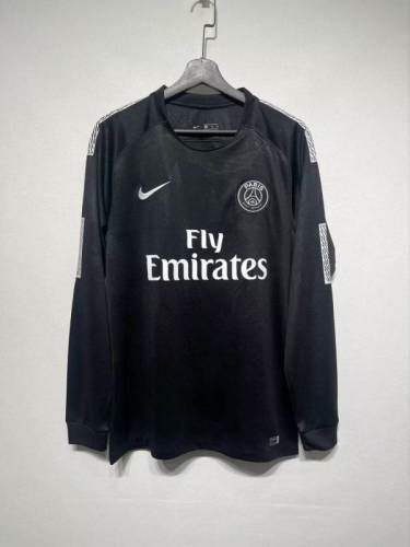 17-18 Paris Third Long Sleeves Retro Cheap Soccer Jerseys