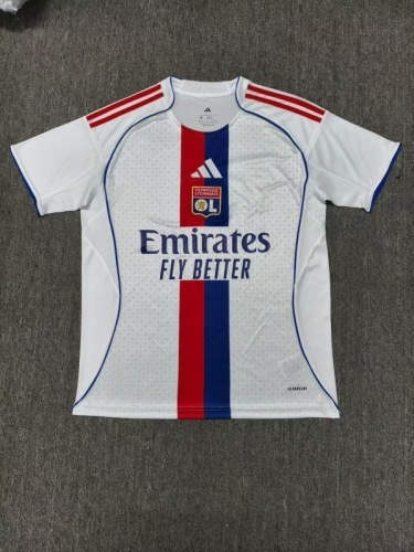 25-26 Lyon Home Cheap Soccer Jerseys