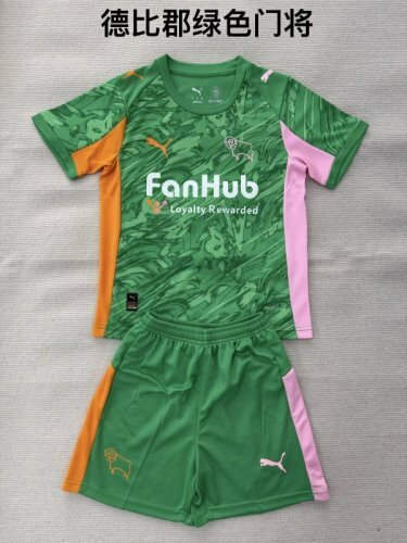 25-26 Derbyshire Goalkeeper Cheap Soccer Jerseys