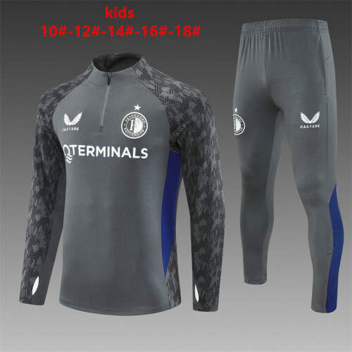 25-26 Feyenoord Kids Long Sleeve tracksuit