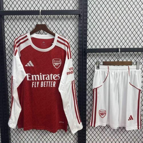 25-26 Arsenal Home Long Sleeve 