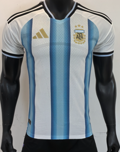 25-26 Argentina Home Player Version Cheap Soccer Jerseys 