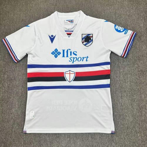 25-26 Sampdoria Away Cheap Soccer Jerseys