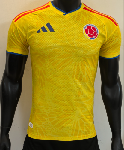 25-26 Colombia Home Player Version Cheap Soccer Jerseys