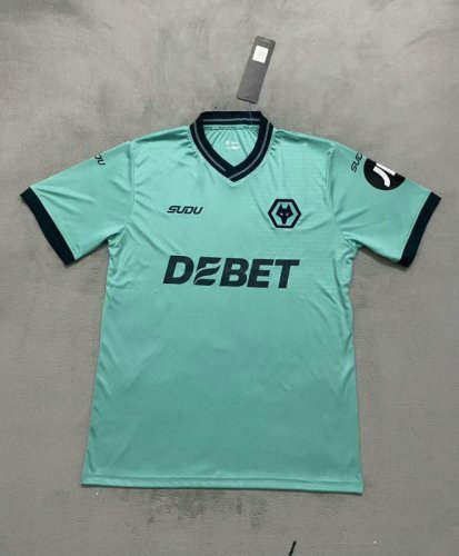 25-26 Wolverhampton Away Cheap Soccer Jerseys