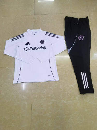 25-26 Inter Miami Long sleeves Training Soccer Suit
