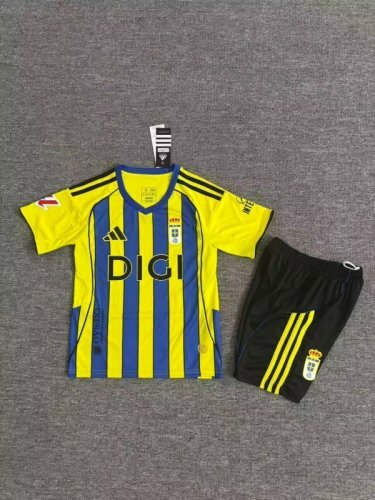25-26 Oviedo Away Kids Cheap Soccer Jerseys 
