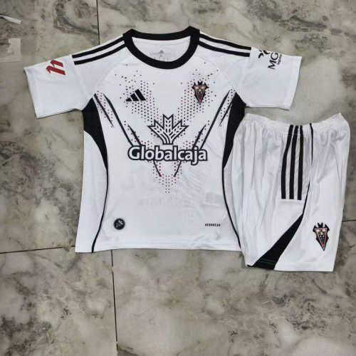 25-26 Albacete Home Kids Cheap Soccer Jerseys 
