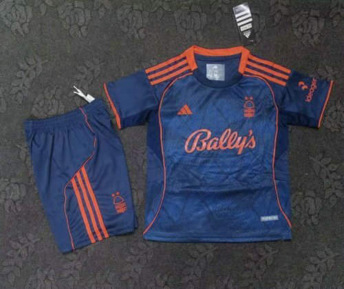 25-26 Nottingham Forest Third Kids Cheap Soccer Jerseys
