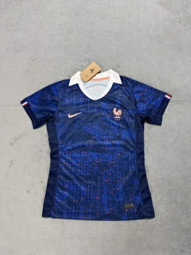 25-26 France Home Women Cheap Soccer Jerseys