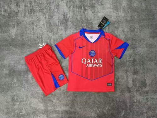 25-26 Paris Third Kids Cheap Soccer Jerseys