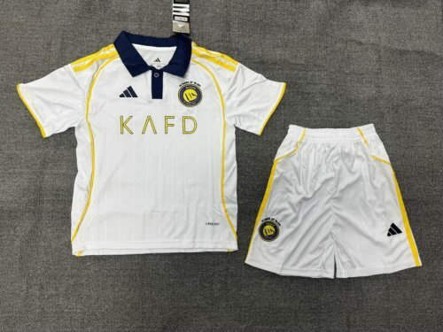 25-26 Al-Nassr Third Kids Cheap Soccer Jerseys