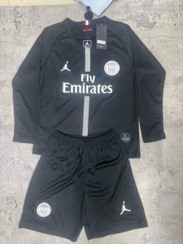 18-19 Paris Special Kids Long Sleeve Cheap Soccer Jerseys