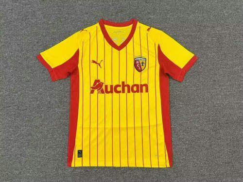 25-26 Lens Home Cheap Soccer Jerseys