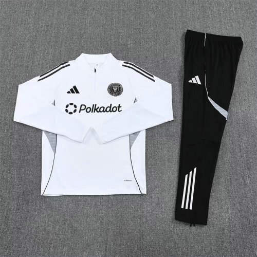25-26 Inter Miami Long sleeves Training Soccer Suit