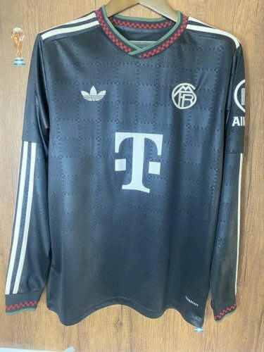 25-26 Bayern Third Long Sleeve Cheap Soccer Jerseys