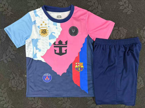 25-26 Inter Miami Special Kids Cheap Soccer Jerseys