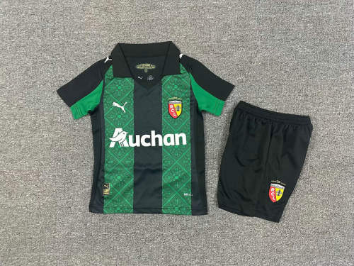 25-26 Lens Away Kids Cheap Soccer Jerseys