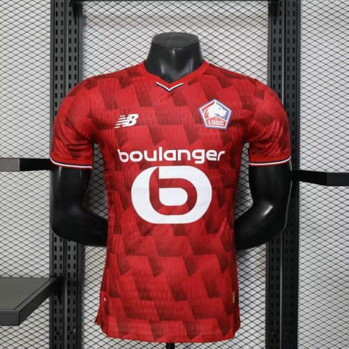25-26 Lille Home Player Version Cheap Soccer Jerseys
