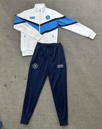 25-26 Napoli Long sleeves Training Soccer Suit