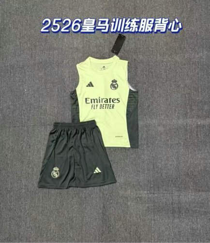 25-26 Real Madrid Kids Training Soccer Suit