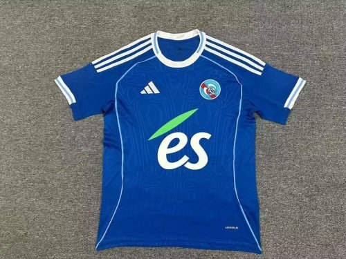 25-26 Strasbourg Home Cheap Soccer Jerseys