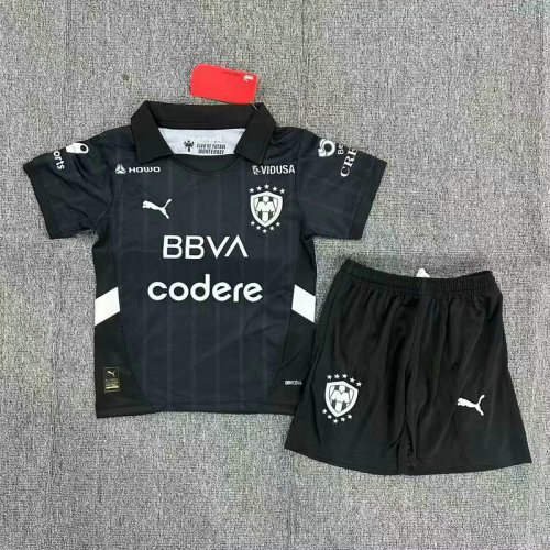 25-26 Monterrey Away Kids Cheap Soccer Jerseys