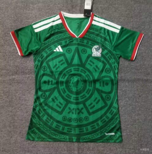 25-26 Mexico Home Women Cheap Soccer Jerseys 