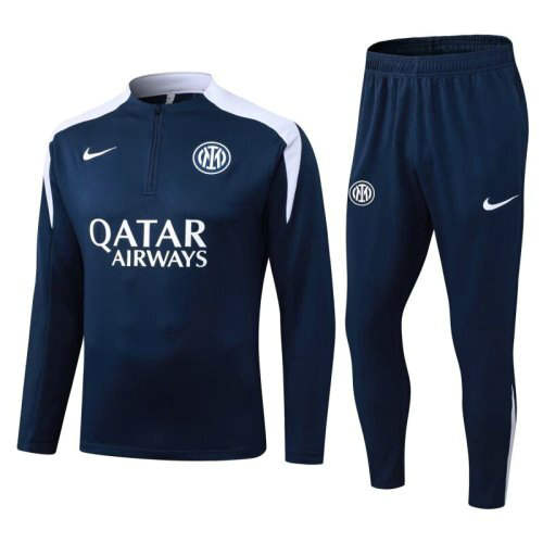25-26 Inter Milan Long sleeves Training Soccer Suit