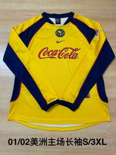01-02 Club America Home Retro Cheap Soccer Jerseys