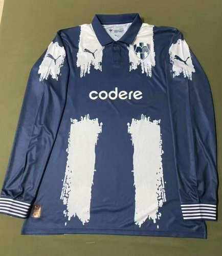 25-26 Monterrey Long Sleeve Cheap Soccer Jerseys